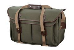 Сумка Billingham 555 MKII Camera Laptop Bag - Sage FibreNyte / Chocolate Leather (508548-54)
