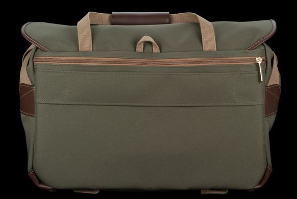 Сумка Billingham 555 MKII Camera Laptop Bag - Sage FibreNyte / Chocolate Leather (508548-54)
