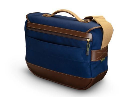 Сумка Billingham Eventer MKII - Navy Canvas / Chocolate Leather (506704-54)