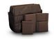Сумка Billingham Eventer MKII - Navy Canvas / Chocolate Leather (506704-54)