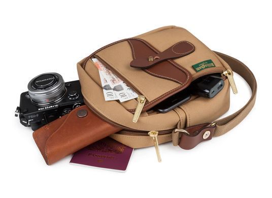 Сумка Billingham Pola Stowaway - Khaki Canvas / Tan Leather (500733-70)