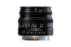 LEICA SUMMICRON-M 50 f/2, black anodized finish (11826)