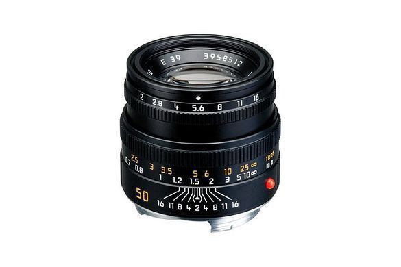 LEICA SUMMICRON-M 50 f/2, black anodized finish (11826)