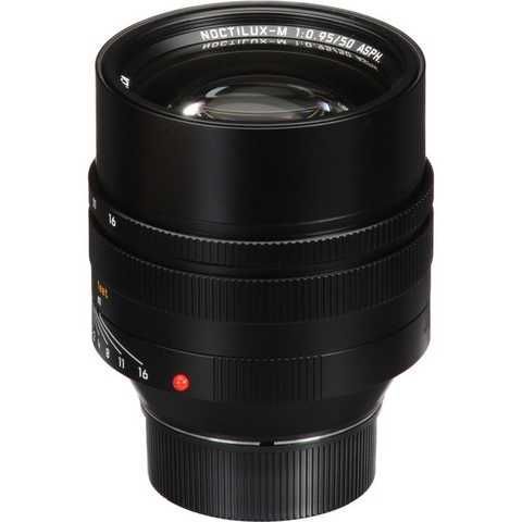 Объектив LEICA NOCTILUX-M 50 f/0.95 ASPH. купить у официального