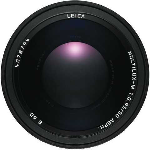 Leica Noctilux-M 50mm f/0.95 値下げ可 Объектив LEICA NOCTILUX-M 50 f/0.95 ASPH. купить у официального