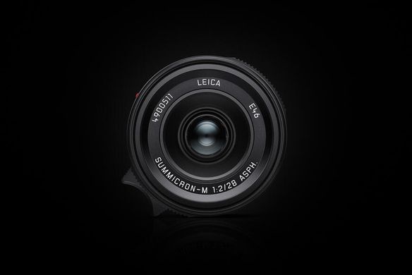 LEICA SUMMICRON-M 28 f/2 ASPH., black anodized finish (11618)