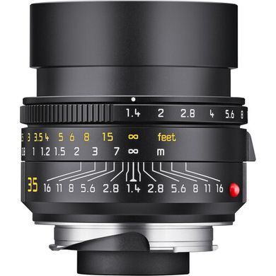 LEICA SUMMILUX-M 35/F1.4 ASPH., BLACK (2022 Version) (11726)