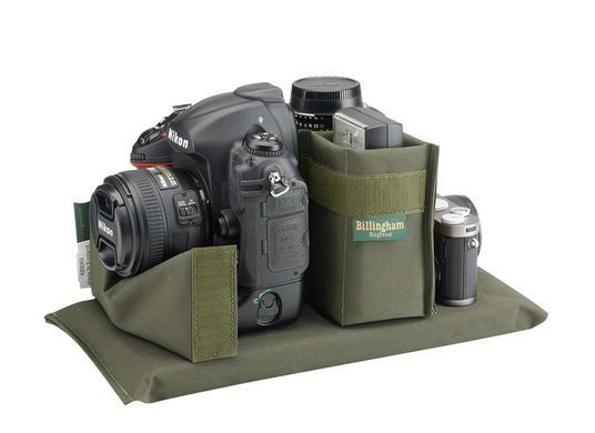 Сумка Billingham 225 MKII Camera Tablet Bag - Khaki Canvas / Tan Leather (508233-70)