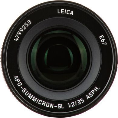 LEICA APO-SUMMICRON-SL 35 f/2 ASPH., black anodized finish (11184)