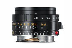 LEICA ELMARIT-M 28 f/2.8 ASPH., black anodized finish (11677)