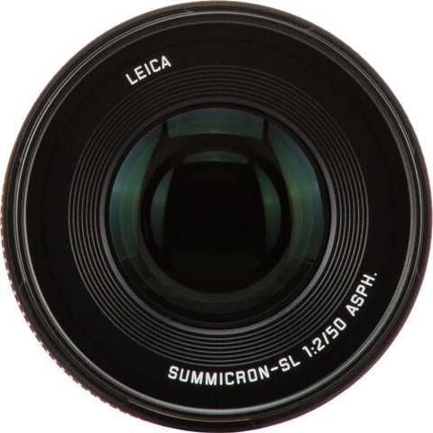 SUMMICRON-SL 50 f/2 ASPH., black anodized finish