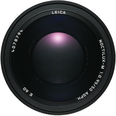 LEICA NOCTILUX-M 50 f/0.95 ASPH., silver anodized finish (11667)