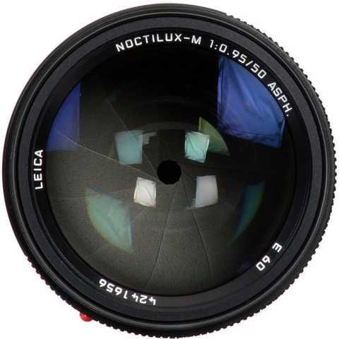 Объектив LEICA NOCTILUX-M 50 f/0.95 ASPH. купить у официального
