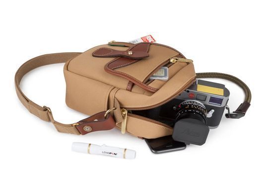 Сумка Billingham Compact Stowaway - Khaki Canvas / Tan Leather (500533-70)