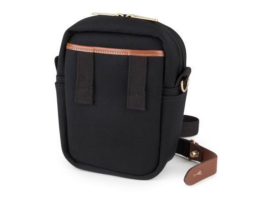 Сумка Billingham Compact Stowaway - Black Canvas / Tan Leather (500501-70)