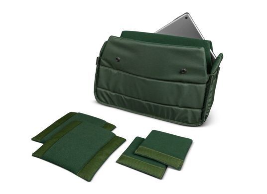 Сумка Billingham Mini Eventer - Khaki FibreNyte / Chocolate Leather (504834-54)
