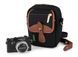 Сумка Billingham Compact Stowaway - Black Canvas / Tan Leather (500501-70)