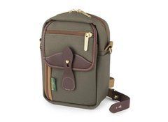 Сумка Billingham Airline Stowaway - Sage FibreNyte / Chocolate Leather (500648-54)