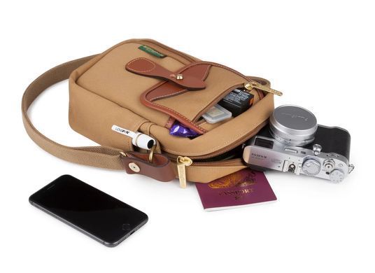 Сумка Billingham Airline Stowaway - Khaki Canvas / Tan Leather (500633-70)