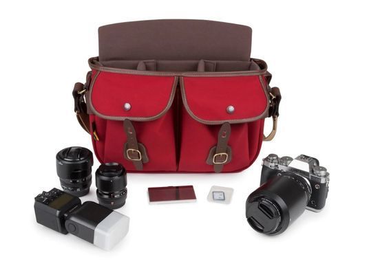 Сумка Billingham Hadley Pro 2020 - Burgundy Canvas / Chocolate Leather ( 505114-54)