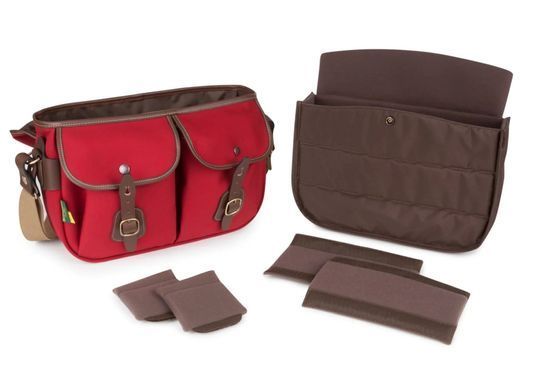 Сумка Billingham Hadley Pro 2020 - Burgundy Canvas / Chocolate Leather ( 505114-54)