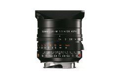 LEICA SUMMILUX-M 28 f/1.4 ASPH., black anodized finish (11668)