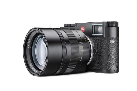 LEICA NOCTILUX-M 75 f/1.25 ASPH., black anodized finish (11676)
